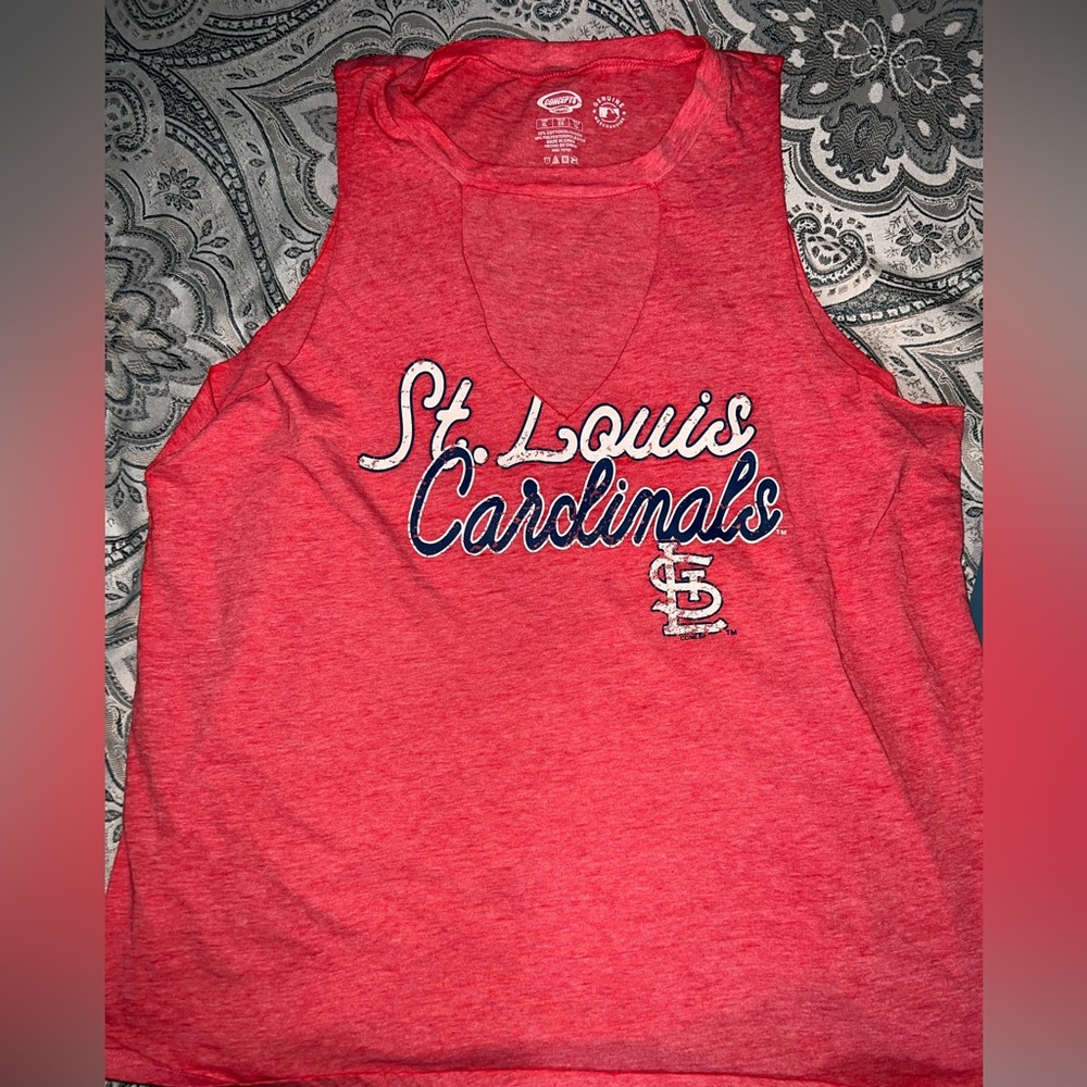 Cut out choker neck MLB Tank